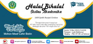 HALAL BI HALAL SIVITAS AKADEMIKA IAIN SYEKH NURJATI CIREBON
