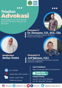 HIMAHES FSEI Menggelar Pelatihan Advokasi