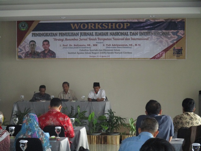 Workshop Peningkatan Penulisan Jurnal Ilmiah Nasional dan Internasional