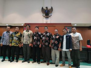 Mahasiswa Jurusan Hukum Keluarga Fakultas Syari'ah dan Ekonomi Islam Audiensi ke Mahkamah Agung dan KPK