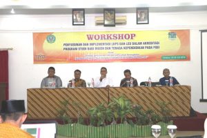 Workshop Penyusunan dan Implementasi Laporan Kinerja Program Studi (LKPS) dan Laporan Evaluasi Diri (LED)  “Strategi Penyusunan LED dan LKPS untuk Peningkatan Akreditasi Program Studi dengan 9 Standar Kriteria BAN-PT”