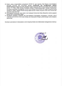 SURAT EDARAN TENTANG PERUBAHAN KEBIJAKAN AKADEMIK DAN NON-AKADEMIK PENCEGAHAN PENYEBARAN CORONA VIRUS DISEASE 2019 (COVID-19) PADA IAIN SYEKH NURJATI CIREBON