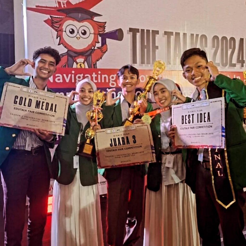 Tim UIN Siber Syekh Nurjati Cirebon Sukses Raih Juara di Edutalk Fair Competition 2024
