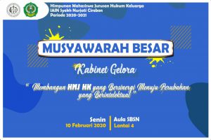 MUSYAWARAH BESAR (MUBES) HIMPUNAN MAHASISWA JURUSAN (HMJ) HUKUM KELUARGA FAKULTAS SYARI'AH DAN EKONOMI ISLAM
