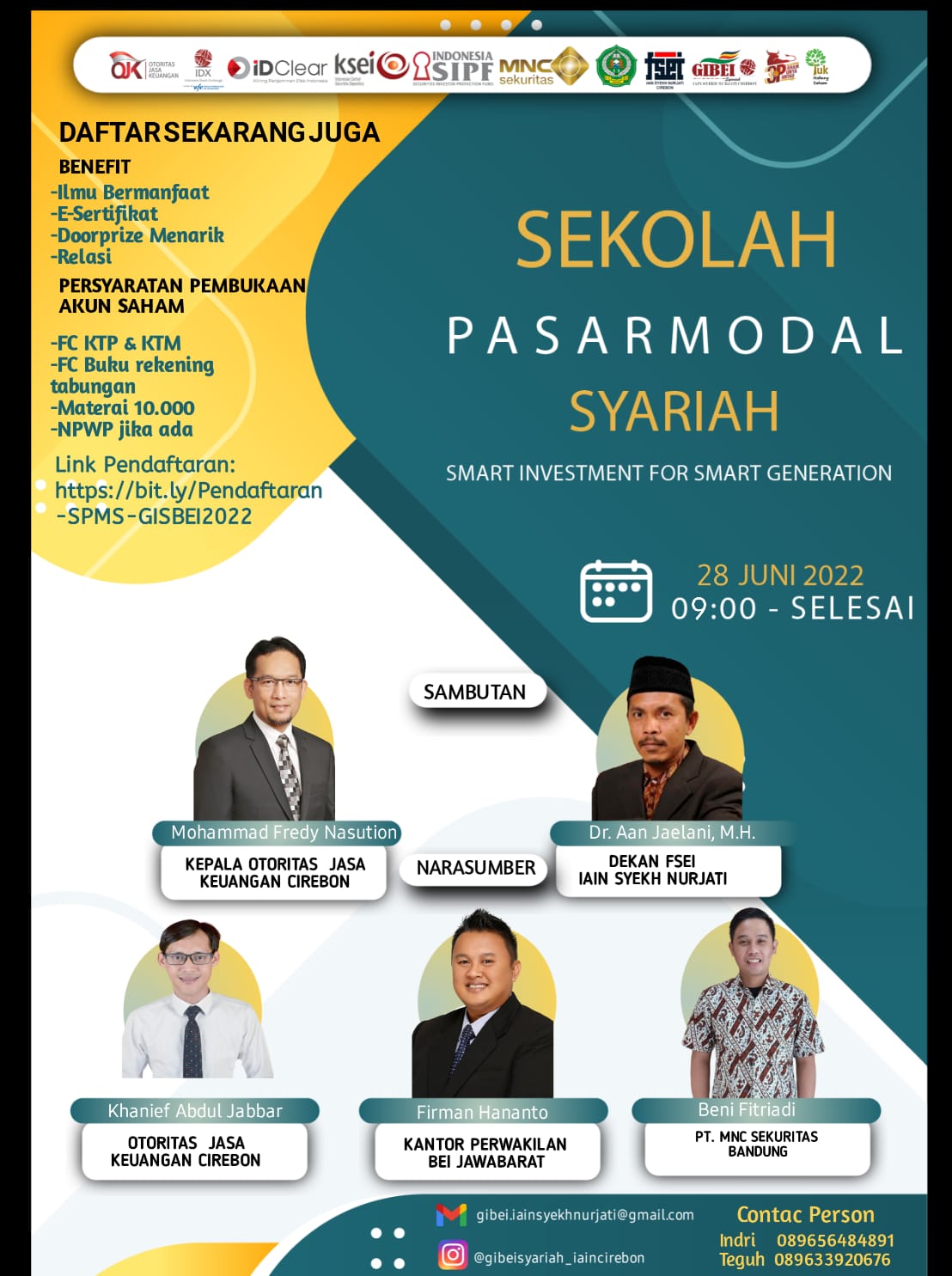 Sekolah Pasar Modal Syariah Tahun 2022