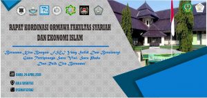 Rapat Koordinasi ORMAWA Fakultas Syari'ah dan Ekonomi Islam