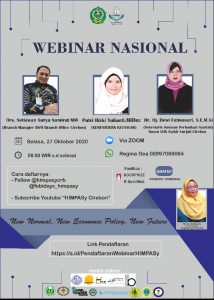 WEBINAR NASIONAL HMJ PERBANKAN SYARIAH FAKULTAS SYARIAH DAN EKONOMI