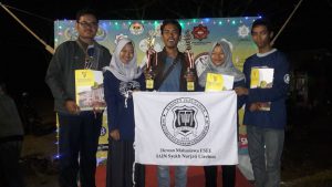 Mahasiswa Fakultas Syari’ah dan Ekonomi Islam menjadi Juara dilaga Olimpiade Pasar Modal International Jamboree Of Islamics Students.