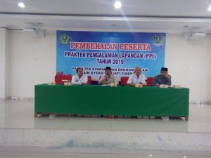 Pembekalan Praktek Pengalaman Lapangan (PPL) Fakultas Syari’ah dan Ekonomi Islam Tahun 2019