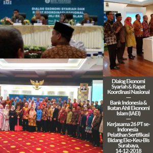 Konsultasi dan Koordinasi pada Kegiatan Dialog Ekonomi Syariah dan Rapat Koordinasi Nasional