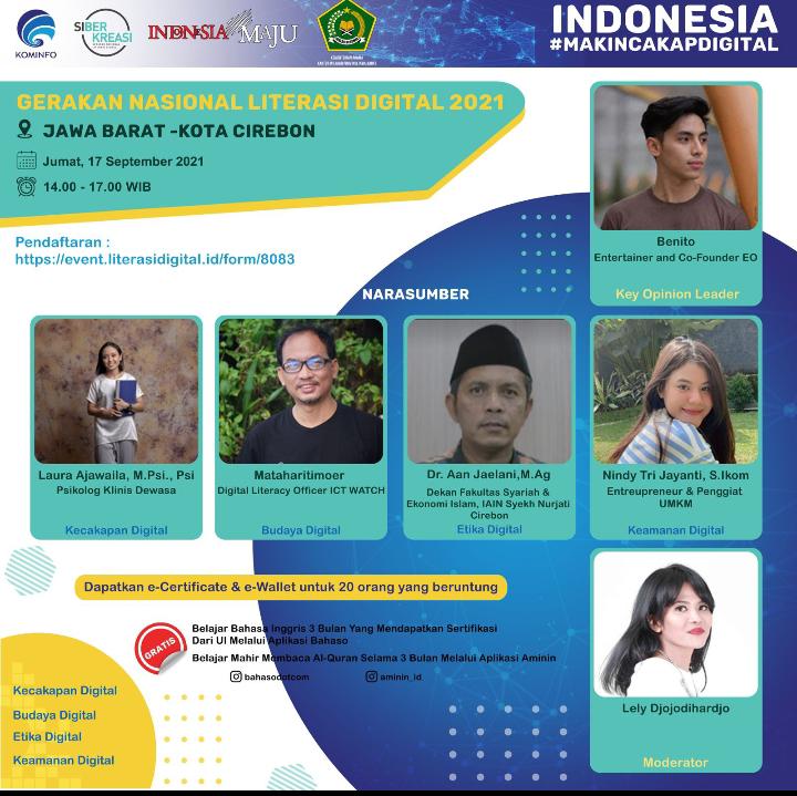 GERAKAN NASIONAL LITERASI DIGITAL 2021
