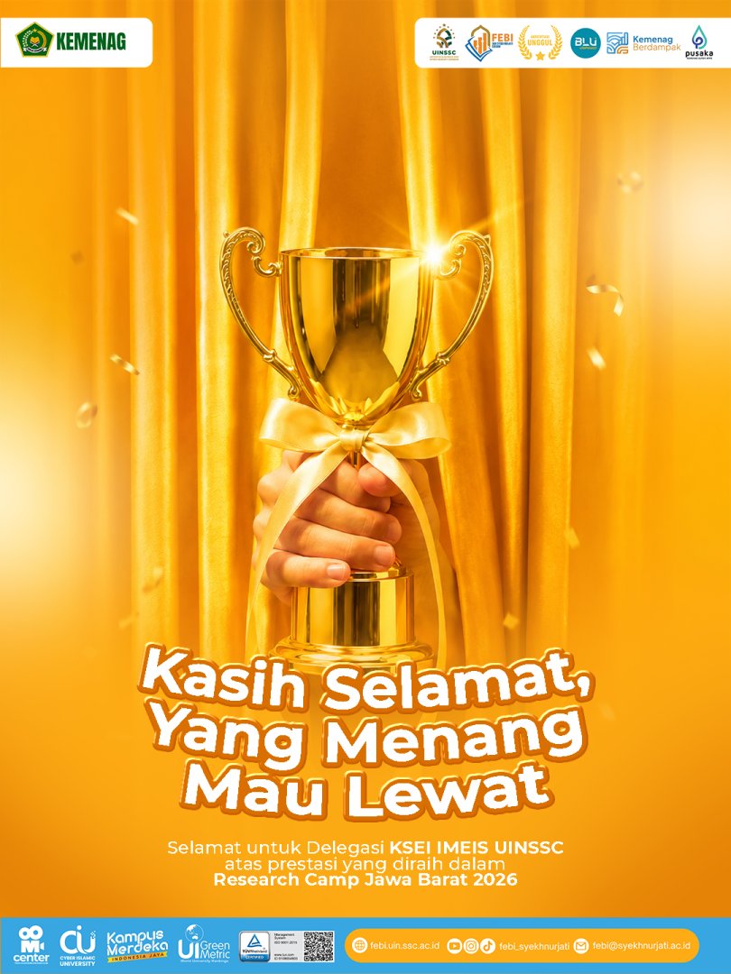 Mahasiswa FEBI UIN Siber Syekh Nurjati Cirebon Dominasi Penghargaan Research Camp Jawa Barat 2026, Buktikan Kualitas Riset Ekonomi Syariah
