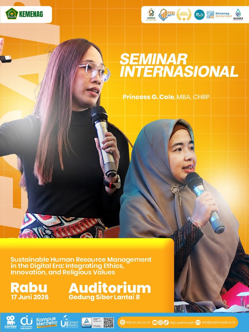 FEBI UIN Siber Syekh Nurjati Cirebon Perkuat Perspektif Global melalui Seminar Internasional Human Resource Management di Era Digital