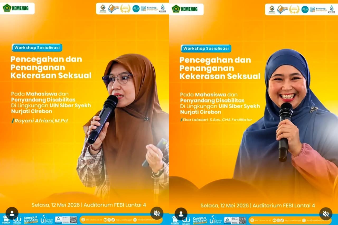 FEBI UIN Siber Syekh Nurjati Cirebon Perkuat Kampus Aman dan Inklusif Melalui Workshop Pencegahan Kekerasan Seksual