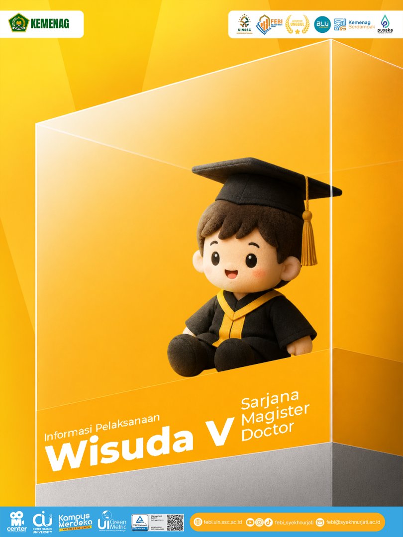 FEBI UIN Siber Syekh Nurjati Cirebon Laksanakan Prosesi Wisuda V pada 13 Agustus 2026