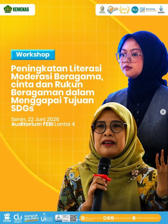 Workshop Peningkatan Literasi Moderasi Beragama, Cinta, dan Rukun Beragama dalam Menggapai Tujuan SDGs