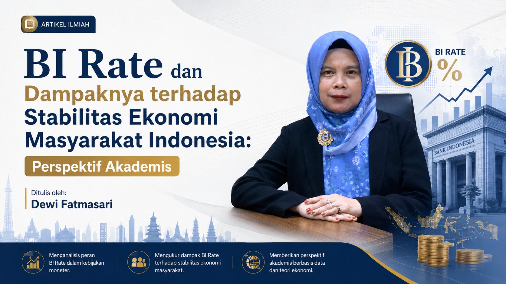 BI Rate dan Dampaknya terhadap Stabilitas Ekonomi Masyarakat Indonesia: Perspektif Akademis